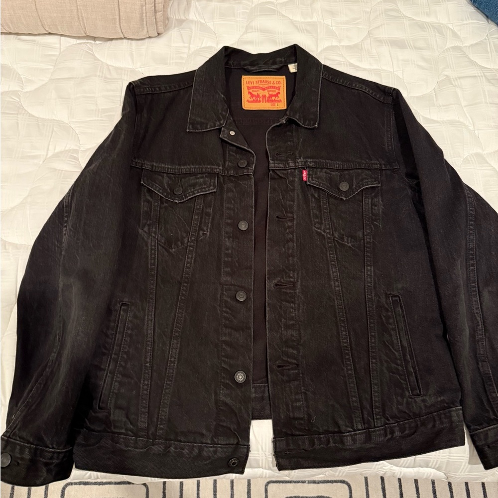 Levi's Men's Black Denim Jacket